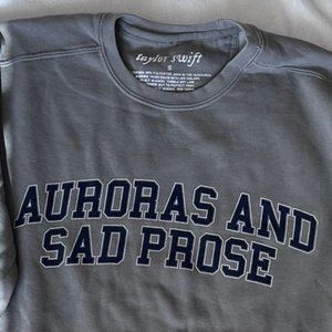 Official Taylor Swift Folklore Sweatshirt - Size S